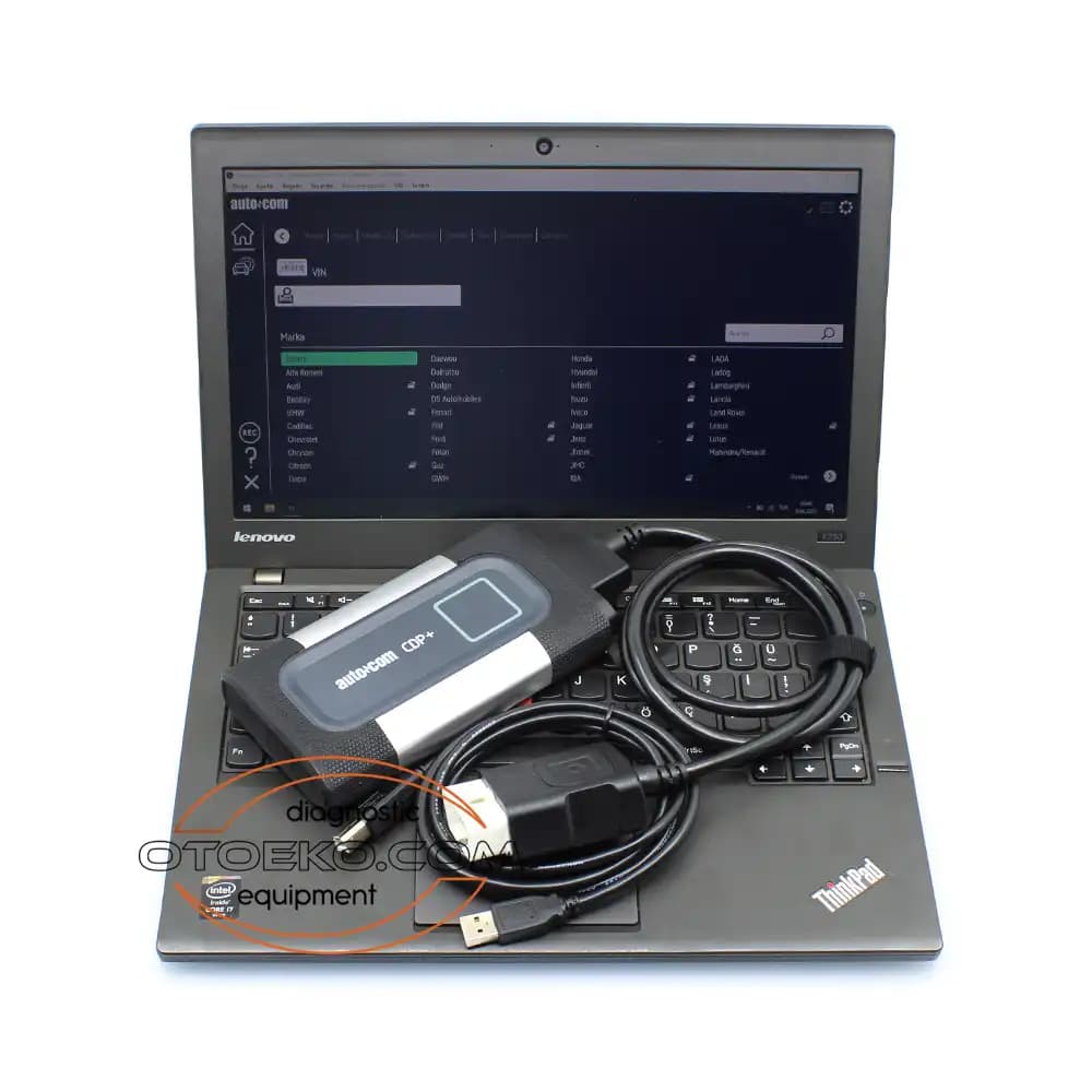 Autocom CDP+ Arıza Tespit Cihazı + Laptop