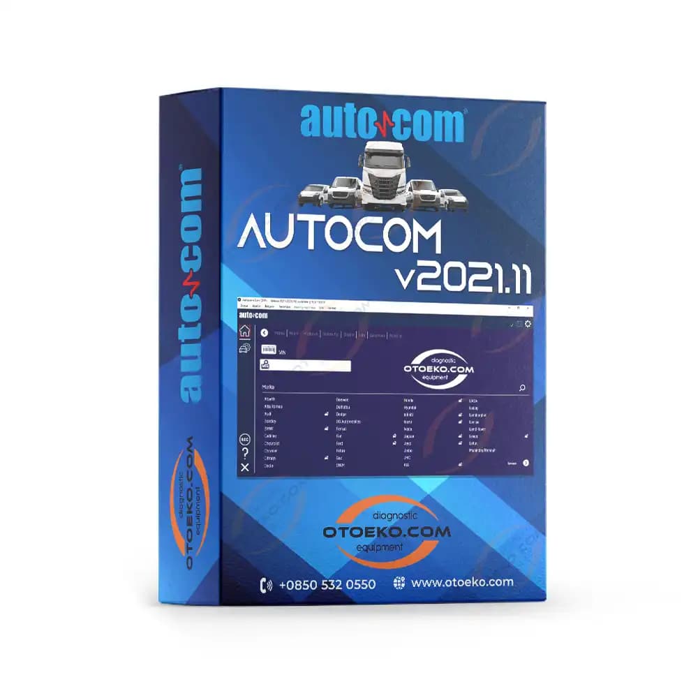 Autocom CDP+ v2021.11 Arıza Tespit Yazılımı / Türkçe
