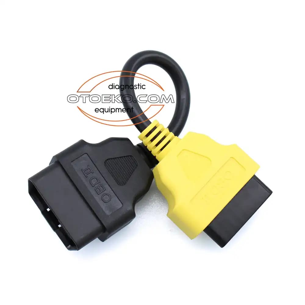 Fiat Multiecuscan OBD2 A3 Adaptörü - Sarı Kablo