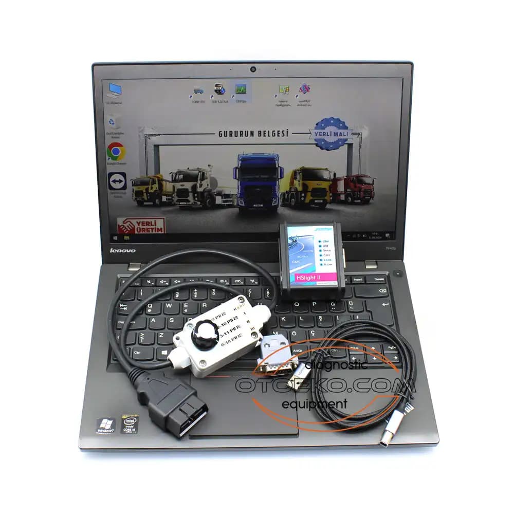 Ford Samtec HS Light II Arıza Tespit Cihazı + Laptop