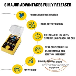 AUTOOL SPT101 Buji Ateşleme Test Kontrol Cihazı - 4