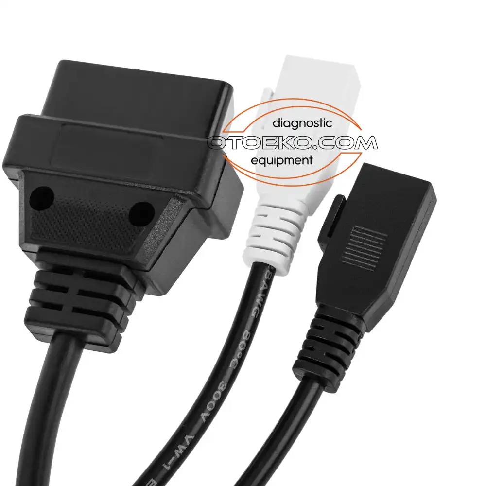 Audi 2+2 Pin – Obd2 Dönüştürücü Kablo Soketi - 6