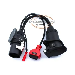 Autel Universal Wabco Knorr Bremse Fren EBS ABS ISO 7638 OBD2 Dorse Kablosu - 1