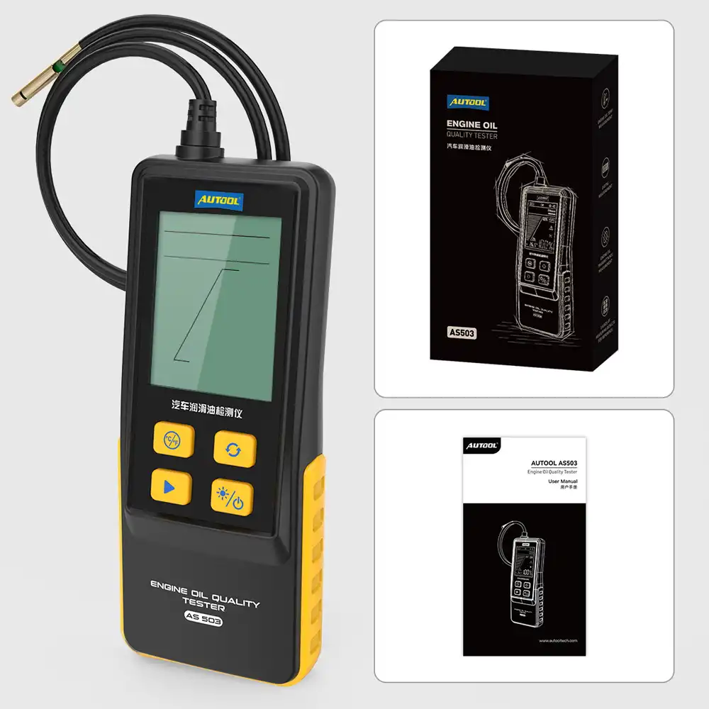AUTOOL AS503 Motor Yağı Kalite Ölçüm Cihazı - Teknik Özellikler