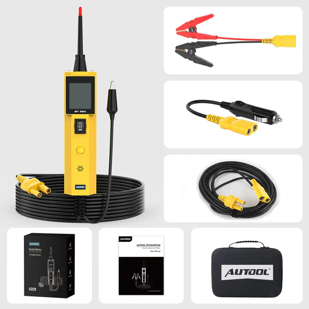 Autool BT260 Devre ve Tesisat Test Kontrol Cihazı - 8