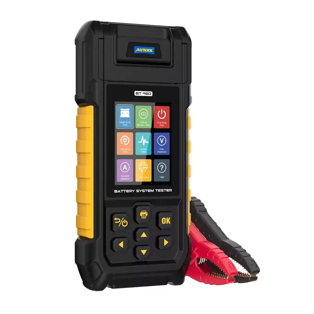 Autool BT960 Akü Test ve Teşhis Cihazı / Yazıcılı + EV Dahil - 4