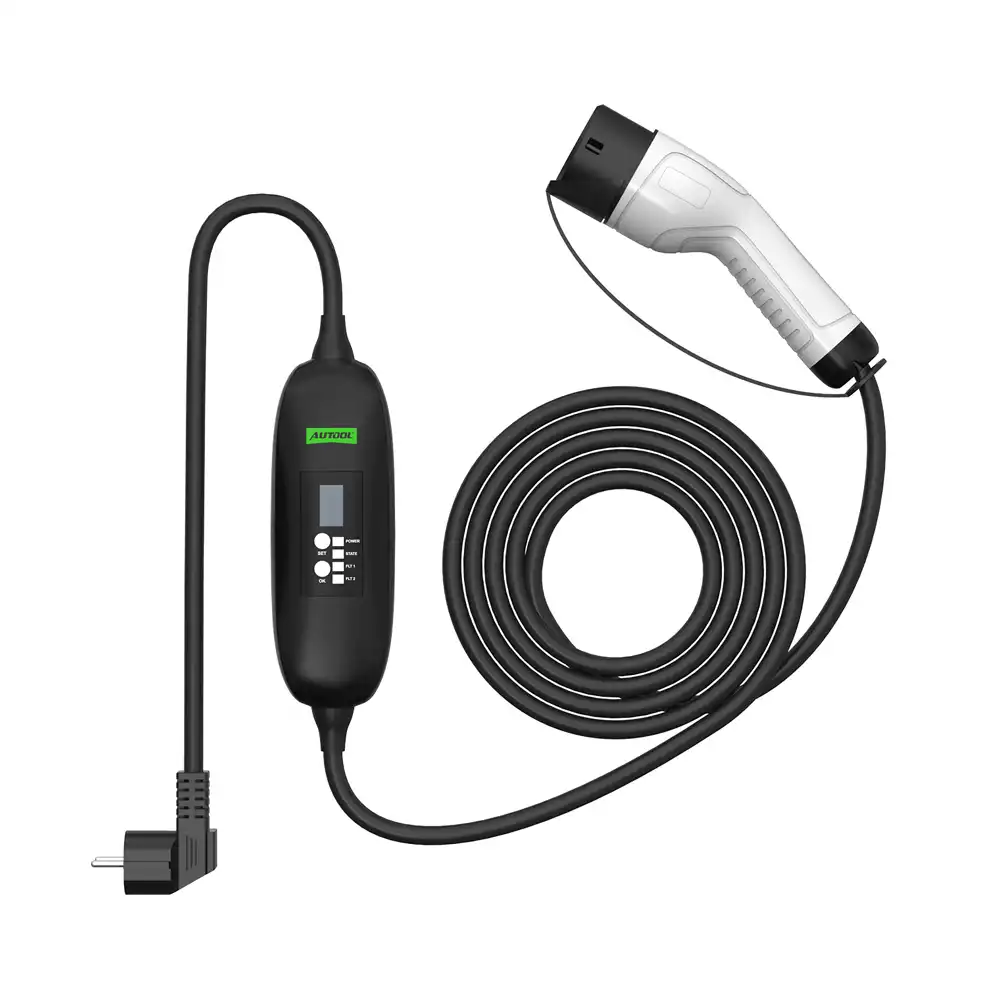 Autool C350 Taşınabilir Elektrikli Araç EV Şarj Cihazı / IP65 - 4