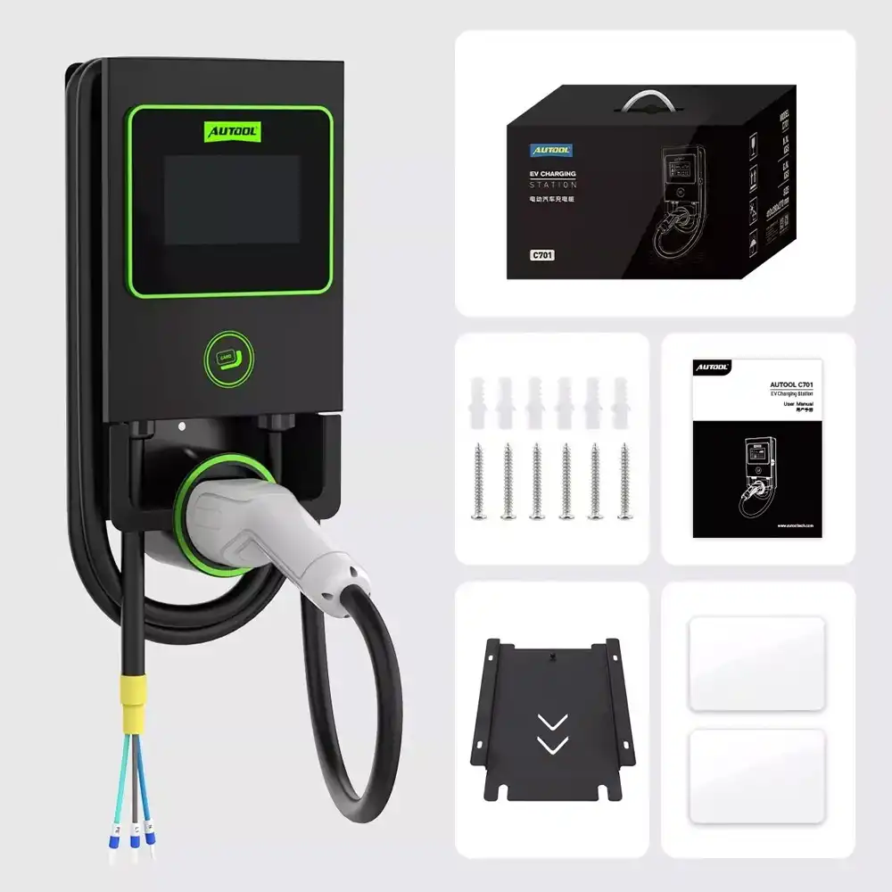 Autool C701 Elektrikli Araç Şarj İstasyonu / Ev Tipi - 6