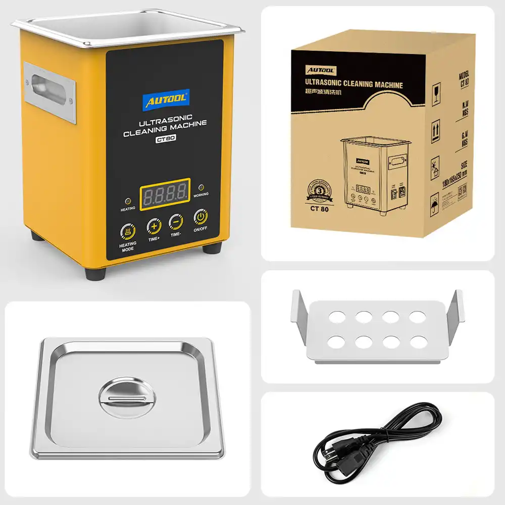 Autool CT80 Ultrasonik Temizleme Makinesi - 6