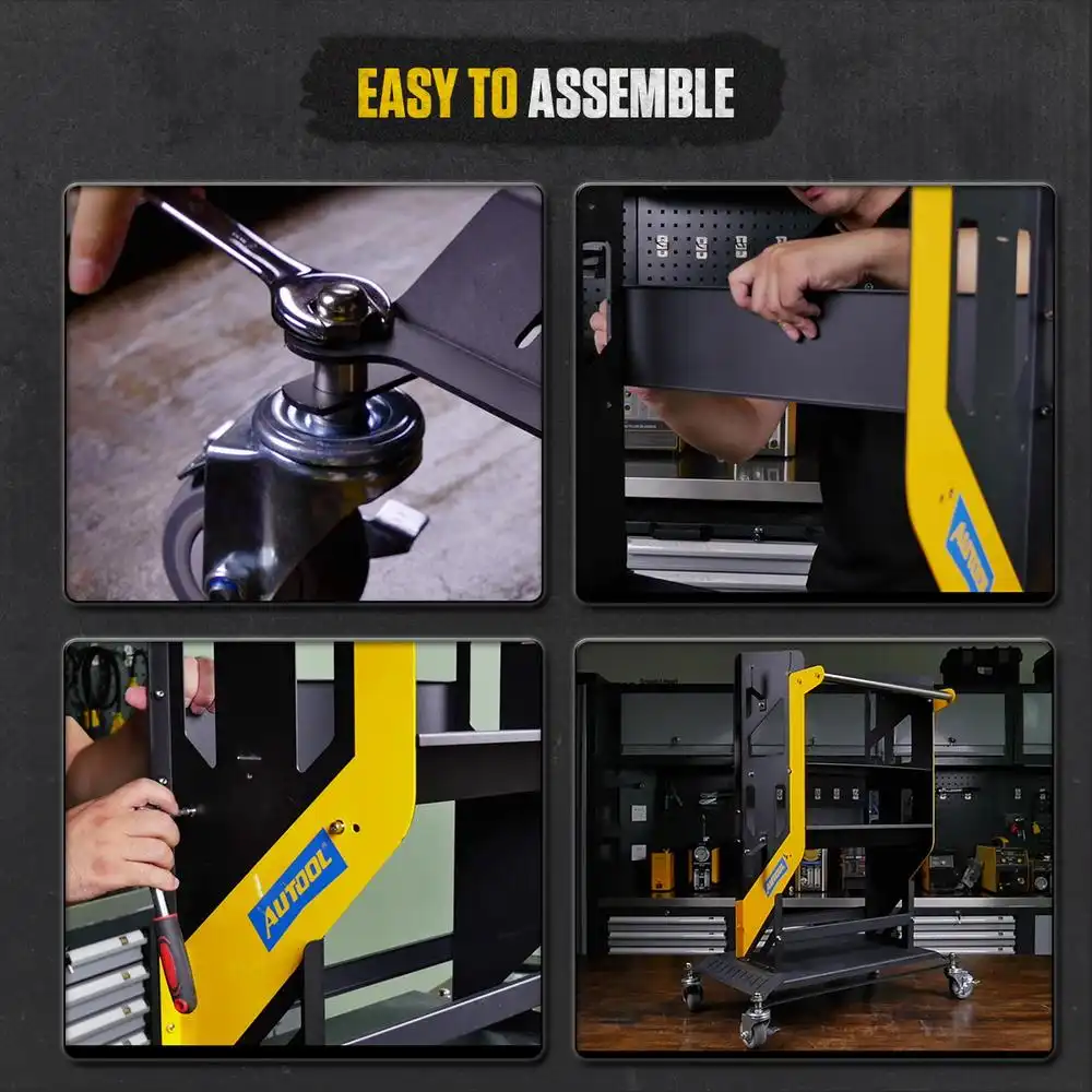 Autool MMT553 Profesyonel Tekerlekli Diagnostik Standı - 4