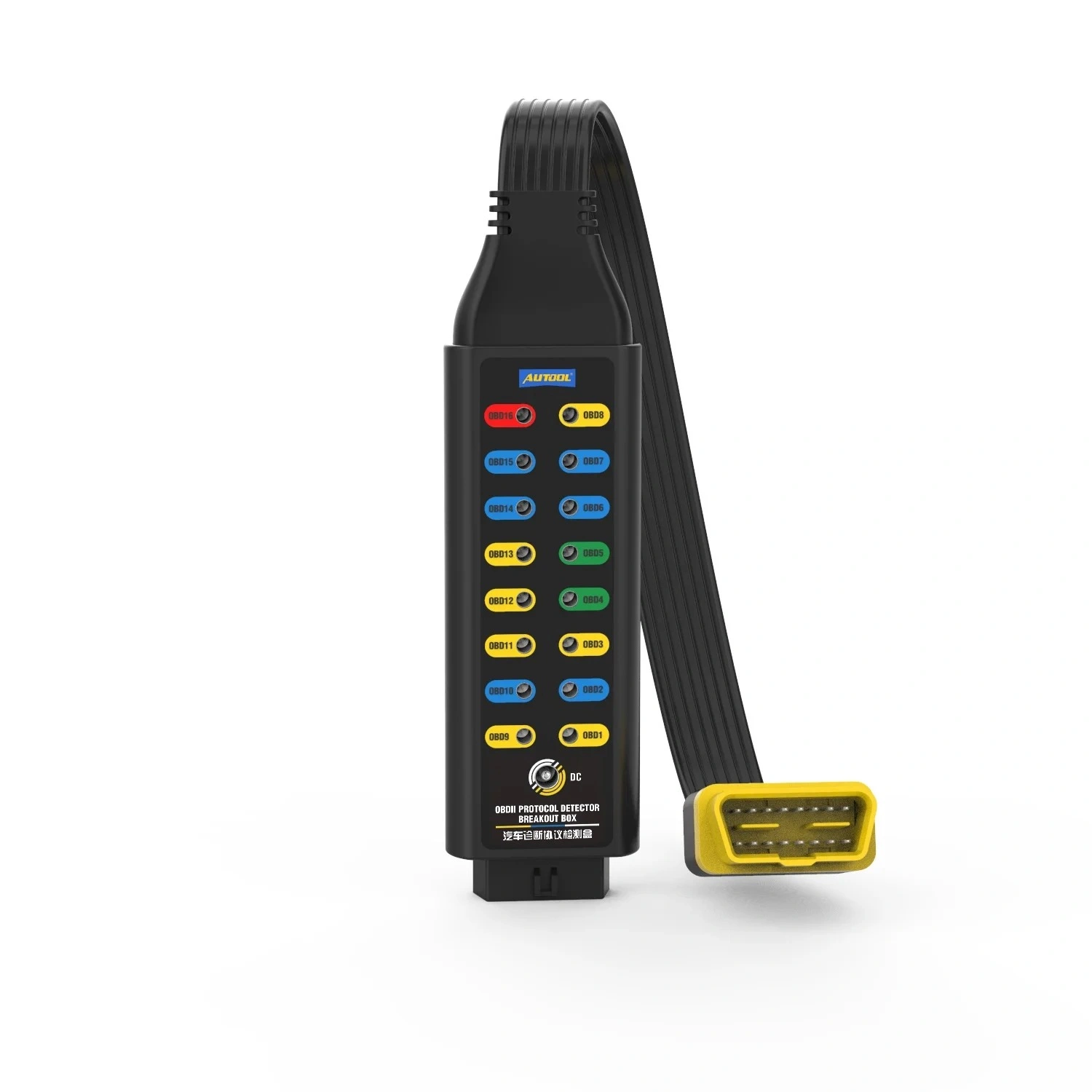 Autool OBD2 Breakout Box Protokol Algılayıcı