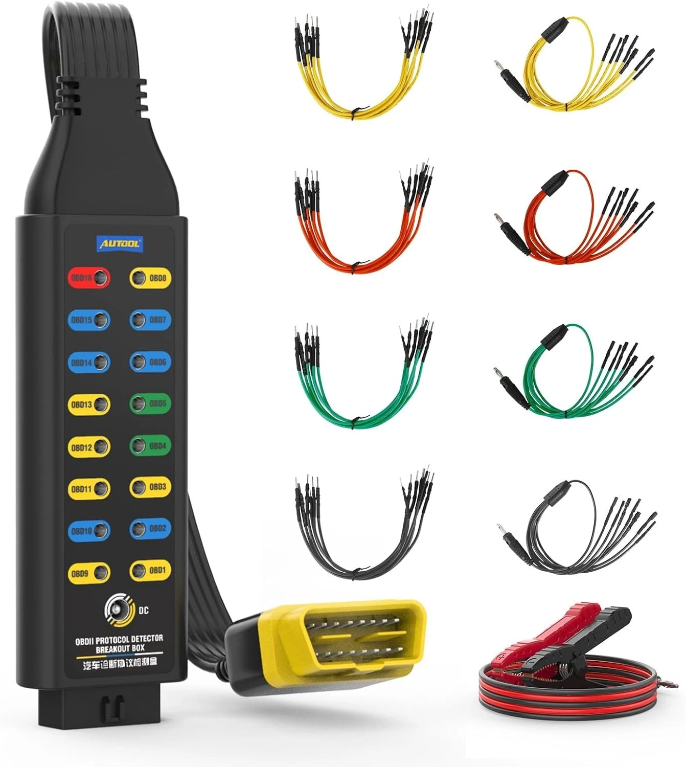 Autool OBD2 Breakout Box Protokol Algılayıcı - 4