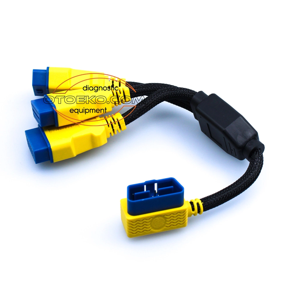 Autool Obd2 Çoklayıcı 35 CM Uzatma Kablo / 3'lü - 3