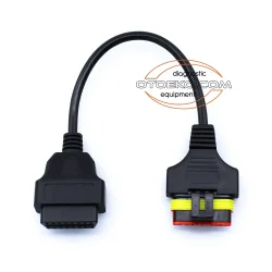 Benelli 6 Pin - Obd2 Dönüştürücü Kablo Soketi