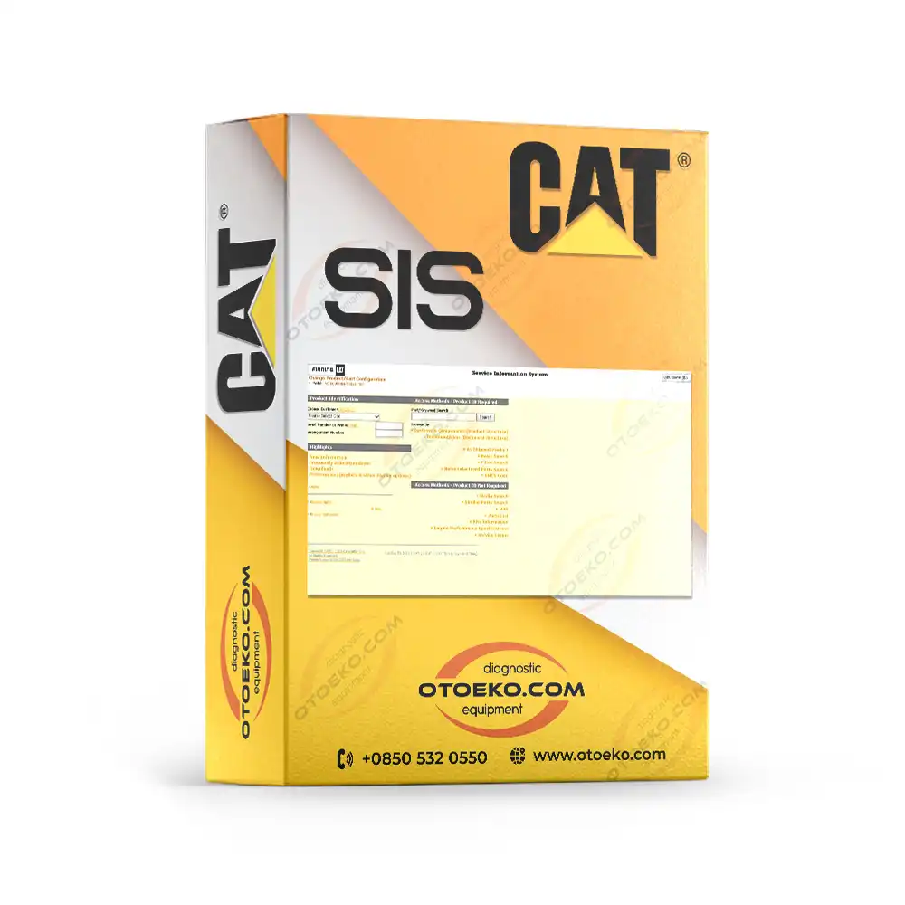 CAT SIS Tamir Katalog & Yedek Parça Yazılımı / İngilizce