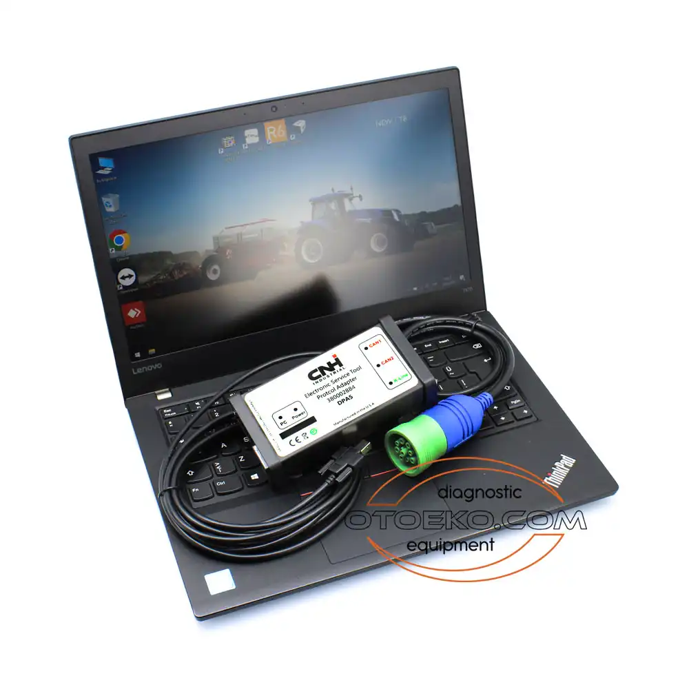 CNH New Holland Case Arıza Tespit Cihazı + Laptop - 2
