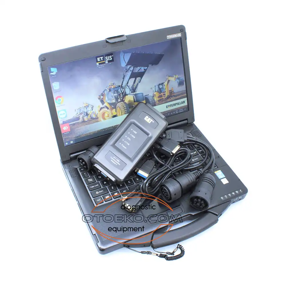 Caterpillar CAT ET4 Arıza Tespit Cihazı + Laptop - 3