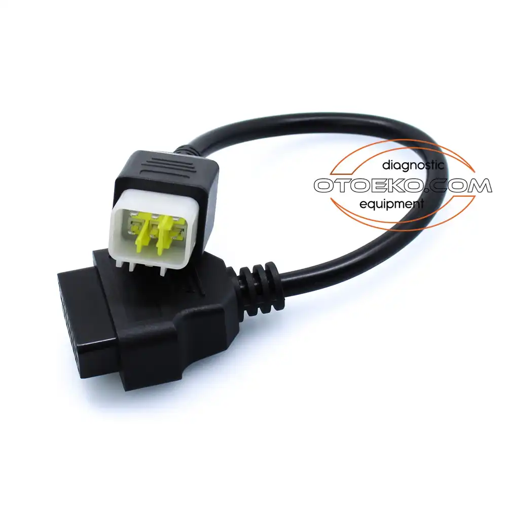 Delphi Bosch 6 Pin - Obd2 Dönüştürücü Kablo Soketi - 3