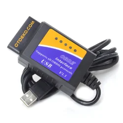 Elm327 v1.5 Kablolu Pic18f25k80 Arıza Tespit Cihazı