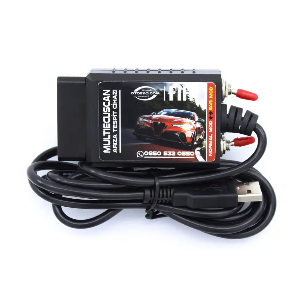 Fiat MultiEcuScan Gizli Özellik Açma Cihazı / Sarı Modlu - 5