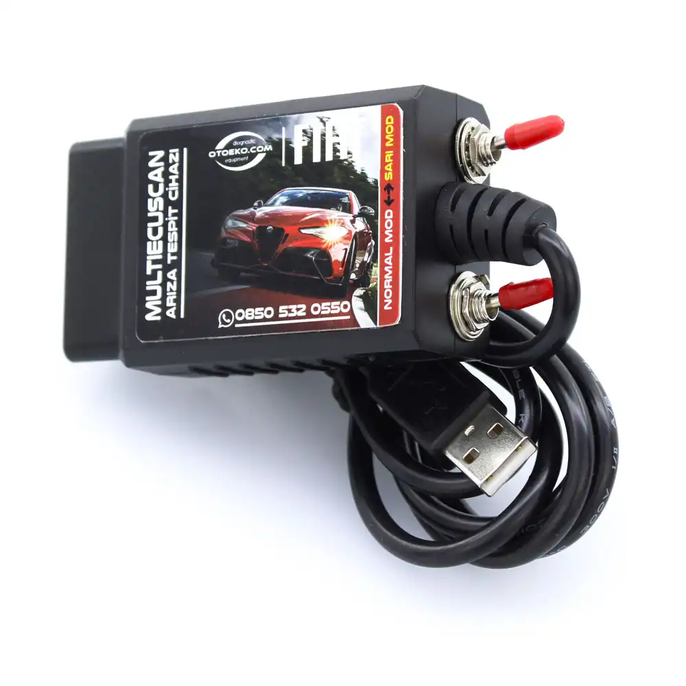 MultiEcuScan Sarı Mod Cihazı - Bağlantı Portu