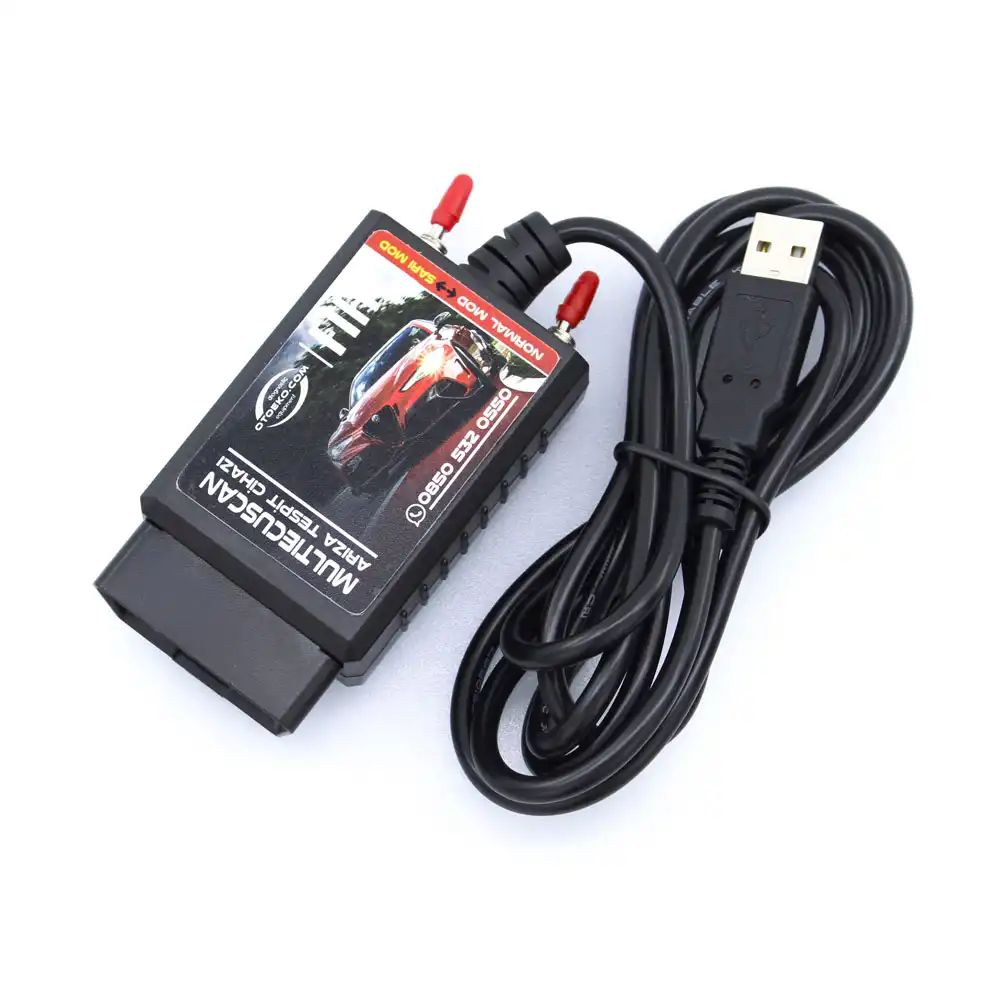 MultiEcuScan Sarı Mod Cihazı - Kullanımda