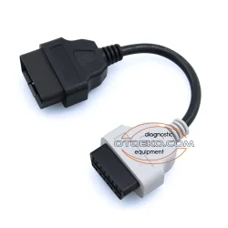 Fiat Multiecuscan OBD2 A6 Adaptörü - Gri Kablo - 3