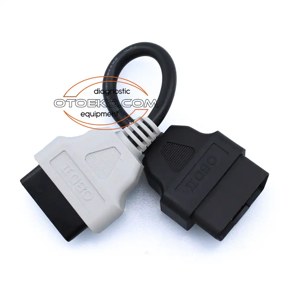 Fiat Multiecuscan OBD2 A6 Adaptörü Gri Kablo