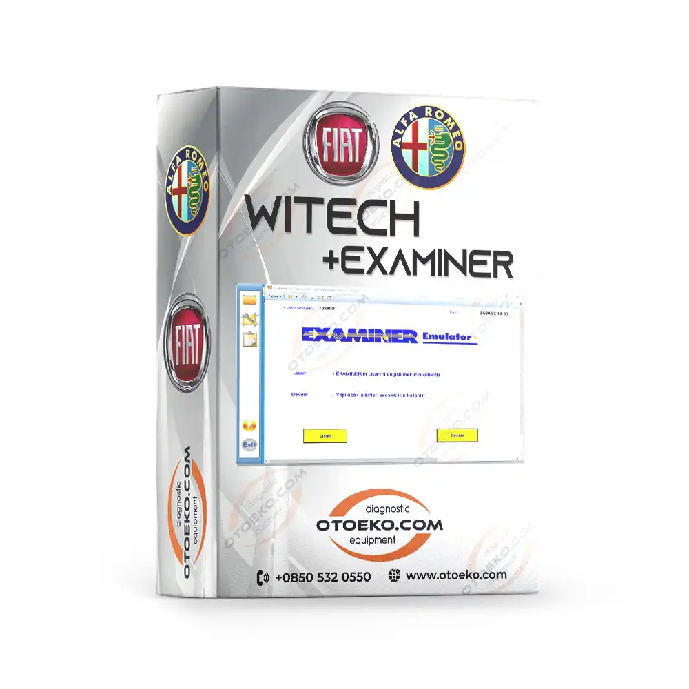 Fiat wiTECH MicroPod 2 Arıza Tespit Cihazı + Laptop - 7