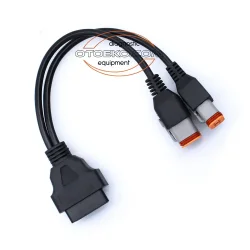 Harley Davidson 4 + 6 Pin - Obd2 Dönüştürücü Kablo Soketi - 3