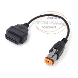 Harley Davidson 4 Pin - Obd2 Dönüştürücü Kablo Soketi - 8