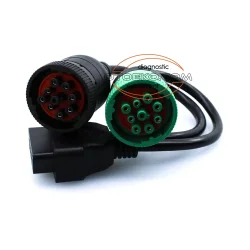 J1939 9 + 9 Pin - Obd2 Dönüştürücü Kablo Soketi - 4