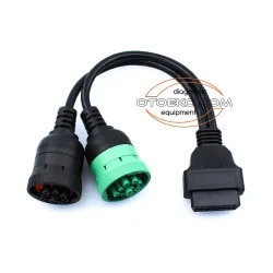 J1939 9 + 9 Pin - Obd2 Dönüştürücü Kablo Soketi