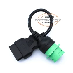 J1939 9 Pin - Obd2 Dönüştürücü Kablo Soketi / Dişi - Yeşil