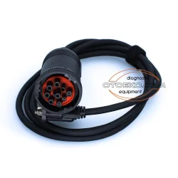 J1939 9 Pin - RS232 Dönüştürücü Kablo Soketi / Siyah Tip 1 - 3