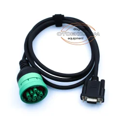 J1939 9 Pin - RS232 Dönüştürücü Kablo Soketi / Yeşil Tip 2 - 2