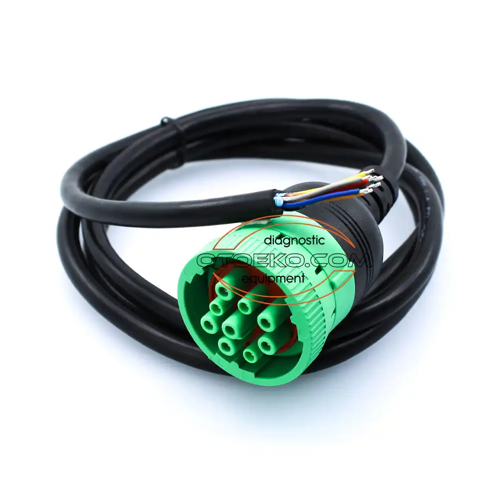 Yeşil Tip 2 Erkek Konnektör Ucu