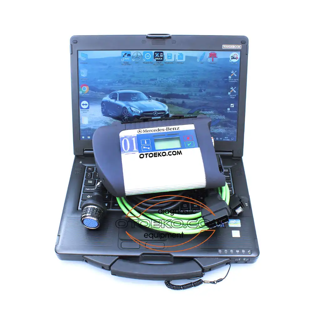 Mercedes C4 Arıza Tespit Cihazı Doipli + Laptop