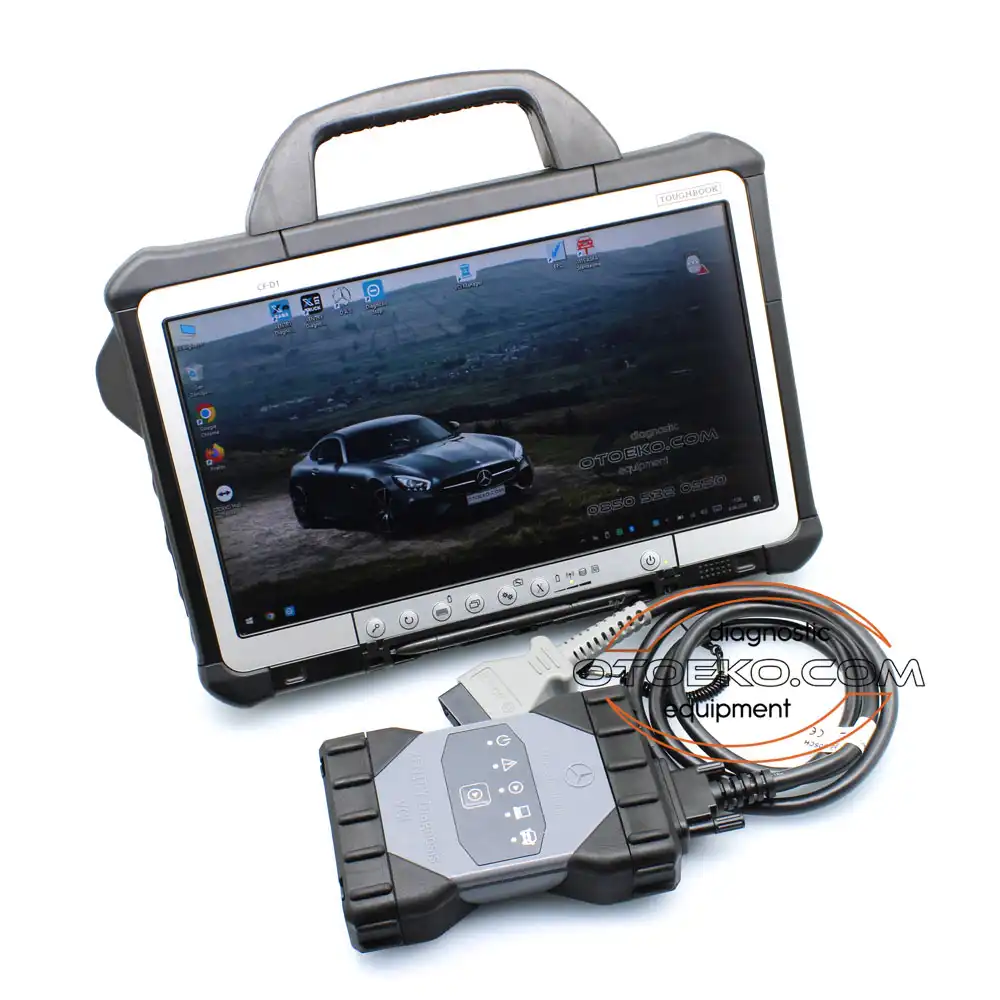 Mercedes C6 Arıza Tespit Cihazı Bağlantı Portları