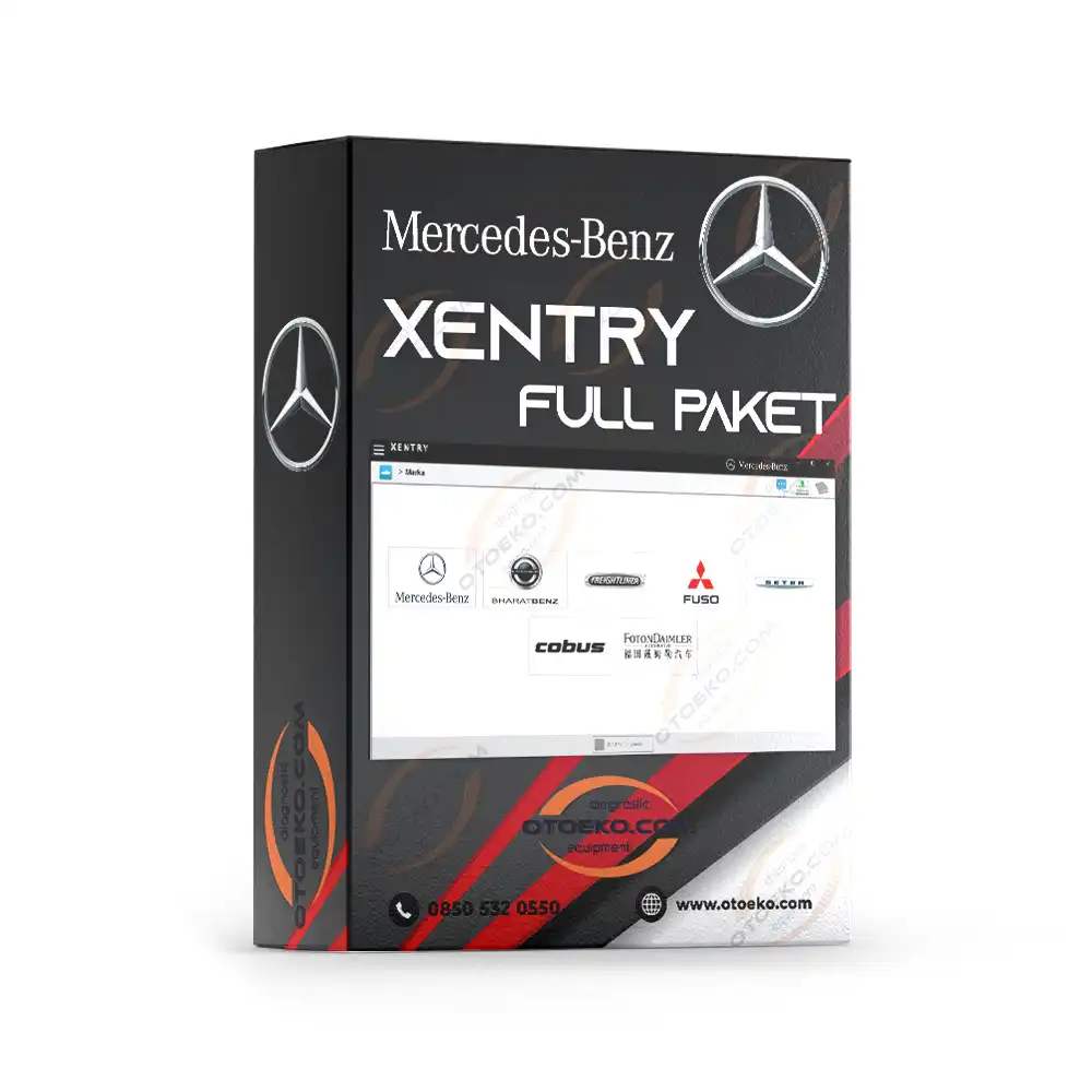 Mercedes Grubu Komple Full Set Yazılım / Türkçe
