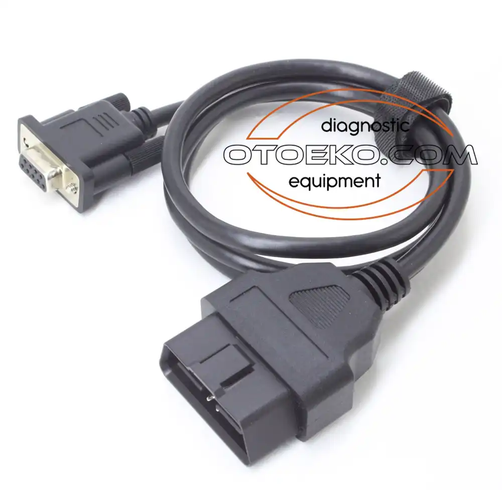 Obd2 - DB9 Arıza Tespit Cihazı Kablosu RS232 Adaptörü - 5