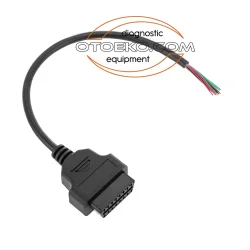 Obd2 16 Pin Ucu Açık Dişi Uzatma Kablosu / 30 CM - 8