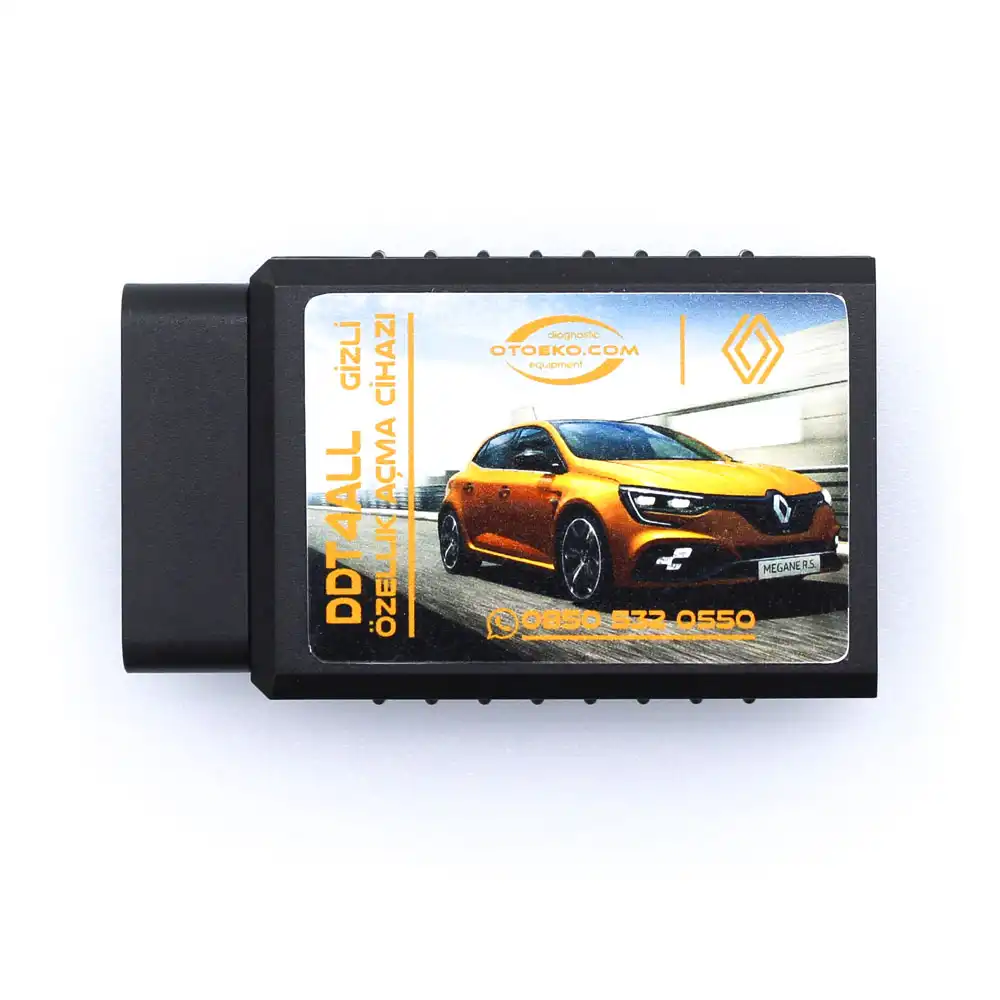 DDT4ALL Bluetooth Cihazı Arayüz