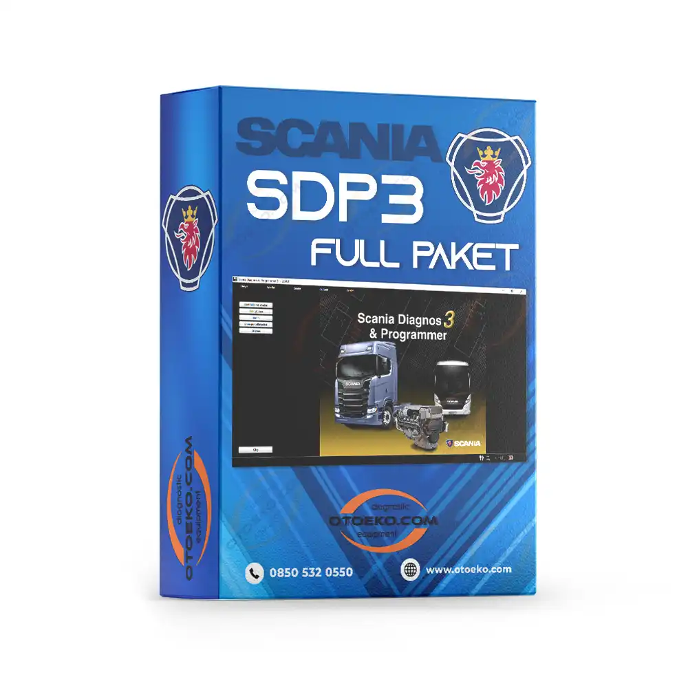 Scania VCi 3 Arıza Tespit Cihazı + Laptop - 6