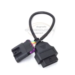 Volvo Penta EGC1 6 Pin - Obd2 Dönüştürücü Kablo Soketi