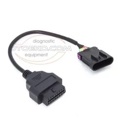 Volvo Penta EGC1 6 Pin - Obd2 Dönüştürücü Kablo Soketi - 4