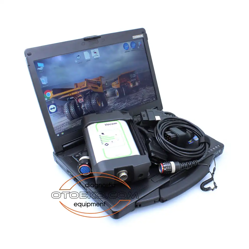Volvo Vocom Arıza Tespit Cihazı + Laptop - 3